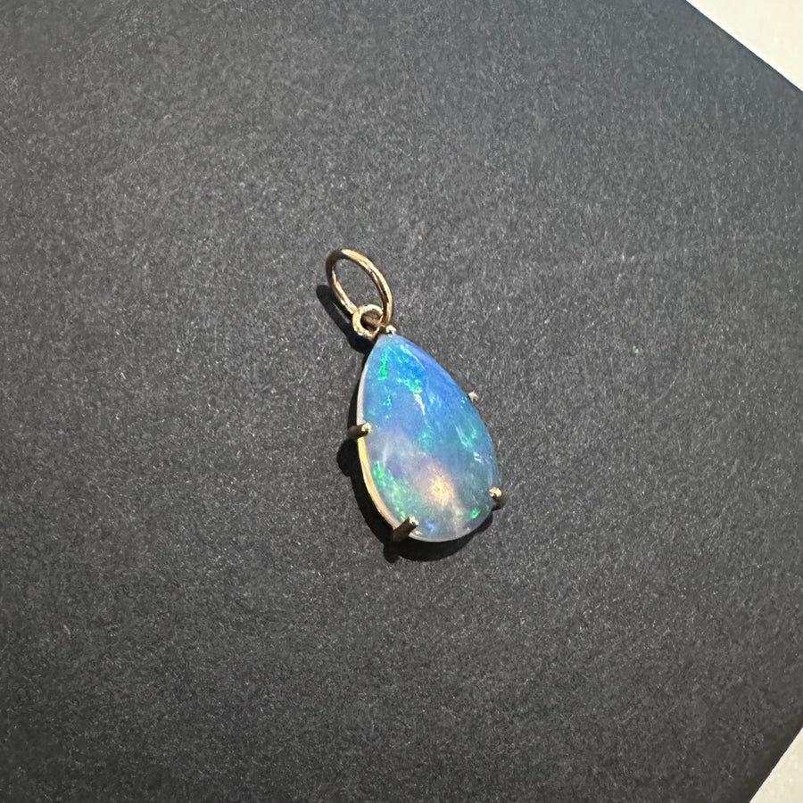 Pear Shape Opal Charm