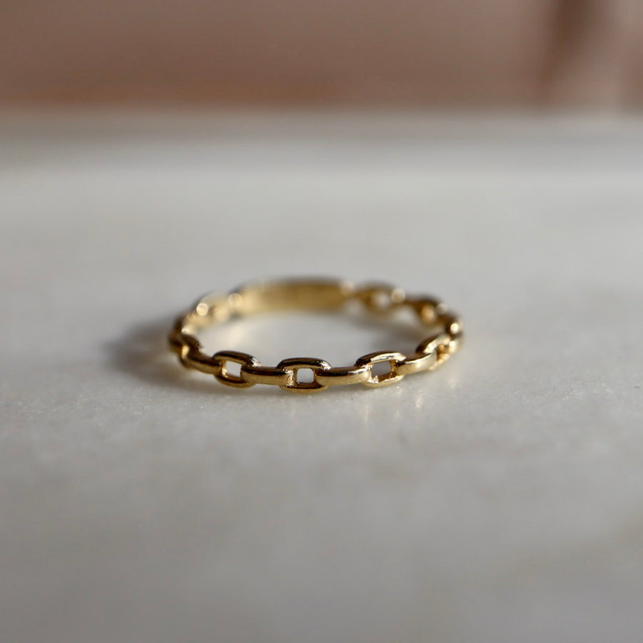 Linked Chain Ring