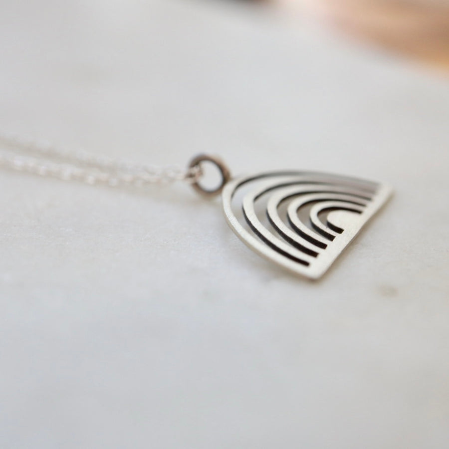 Silver Rainbow Necklace