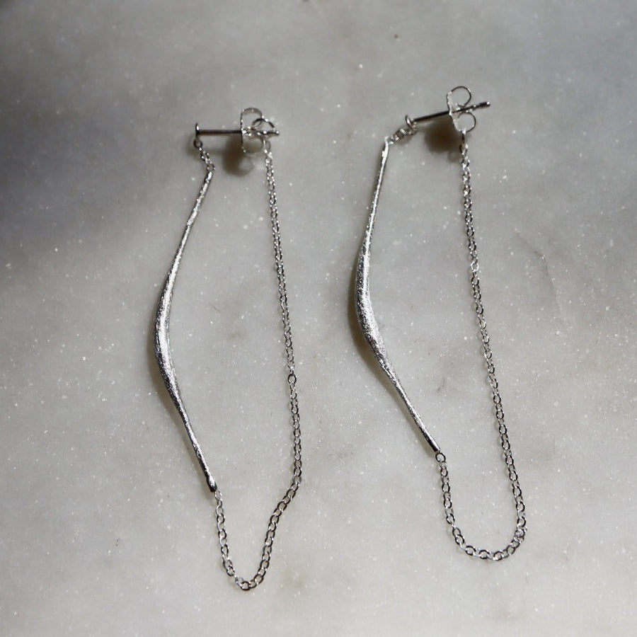 Ripple Chained Earring