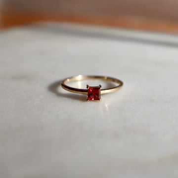 Yuyake Red Sapphire Ring