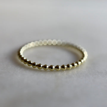 Gold Beads Ring