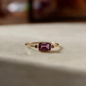 Amethyst Treasure Ring